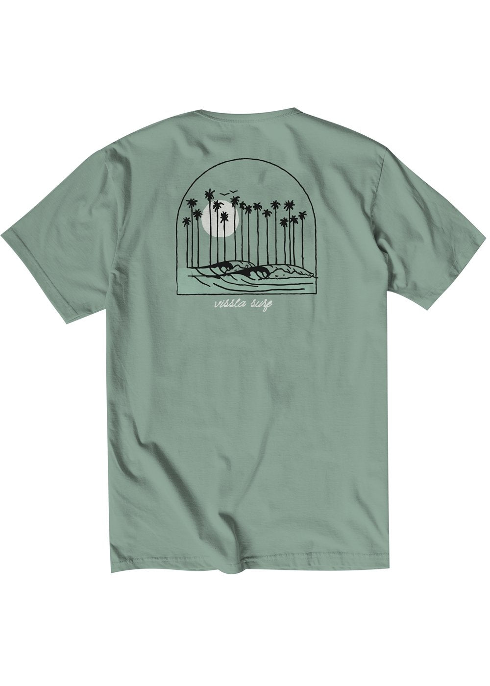Vissla Out Front Organic PKT Tee