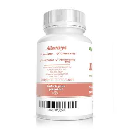 Pure Nootropics Dihydromyricetin (DHM) 300 mg Capsules | Hovenia Dulcis Extract | 90 Veg Cap Value Pack | Liver Health Support | After Alcohol Recovery | Party Smart