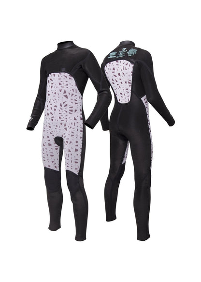 Vissla 7 Seas boys 3-2 full chest zip wetsuit
