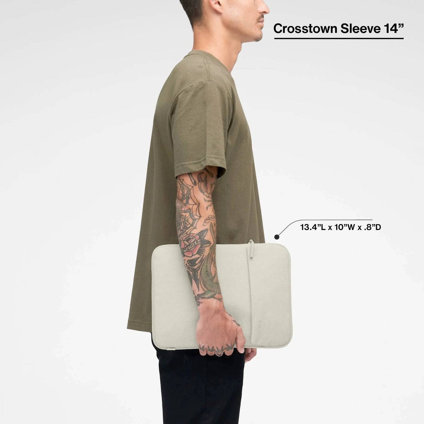 InCase Crosstown Sleeve with Woolenex for 14-inch Laptop