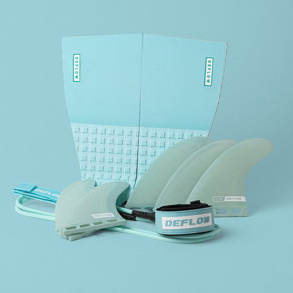 Deflow Duette twin fins