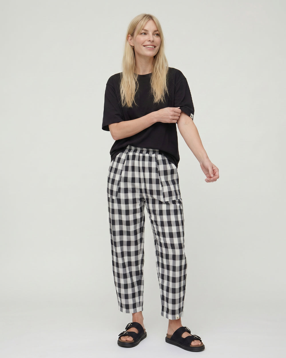 Elsie Black Oversized T-Shirt
