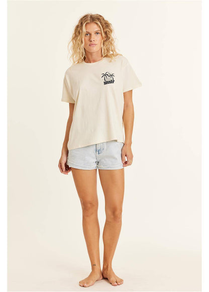 Sisstr Retro Beach Boyfriend Knit Tee