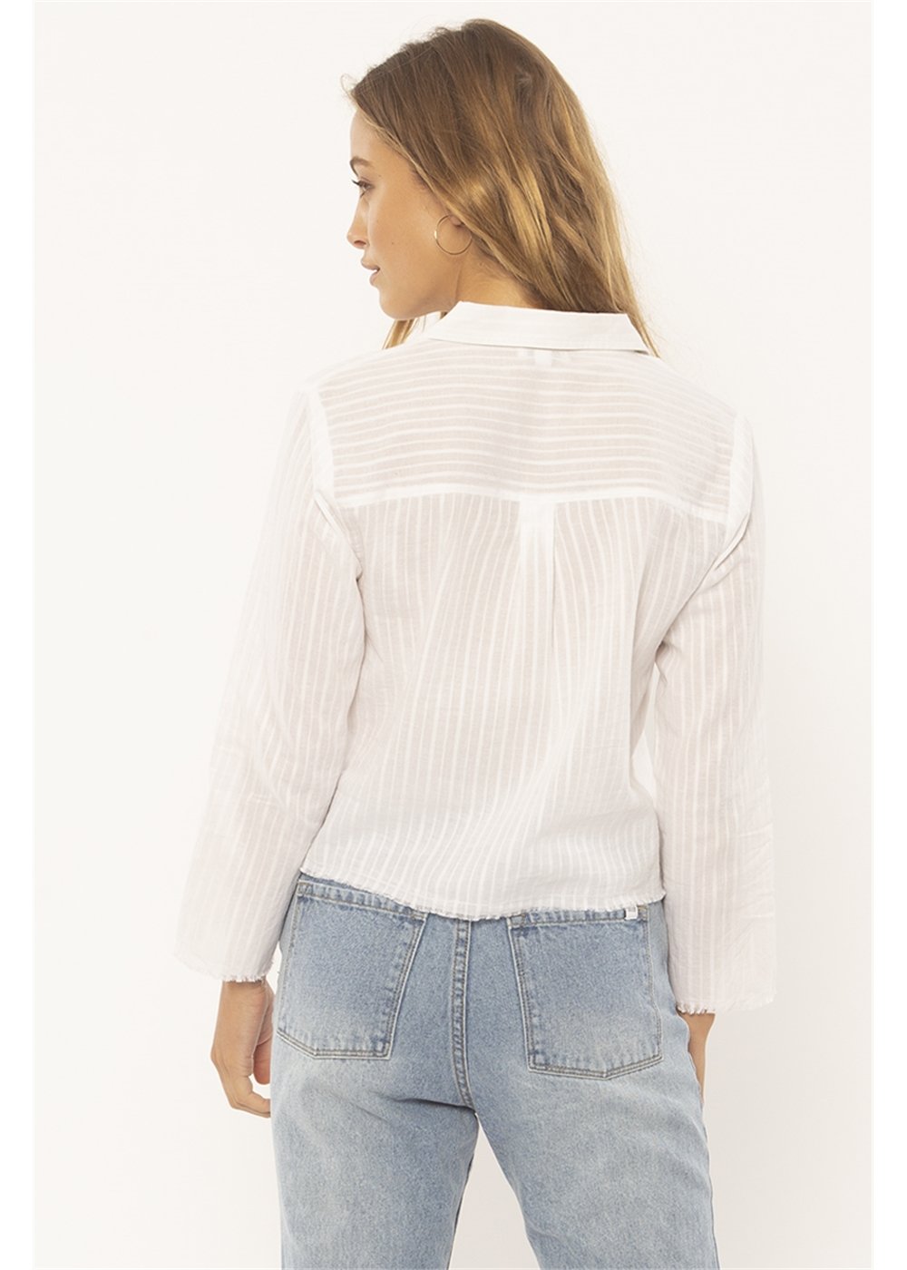 Sisstrevolution Island Tides woven top