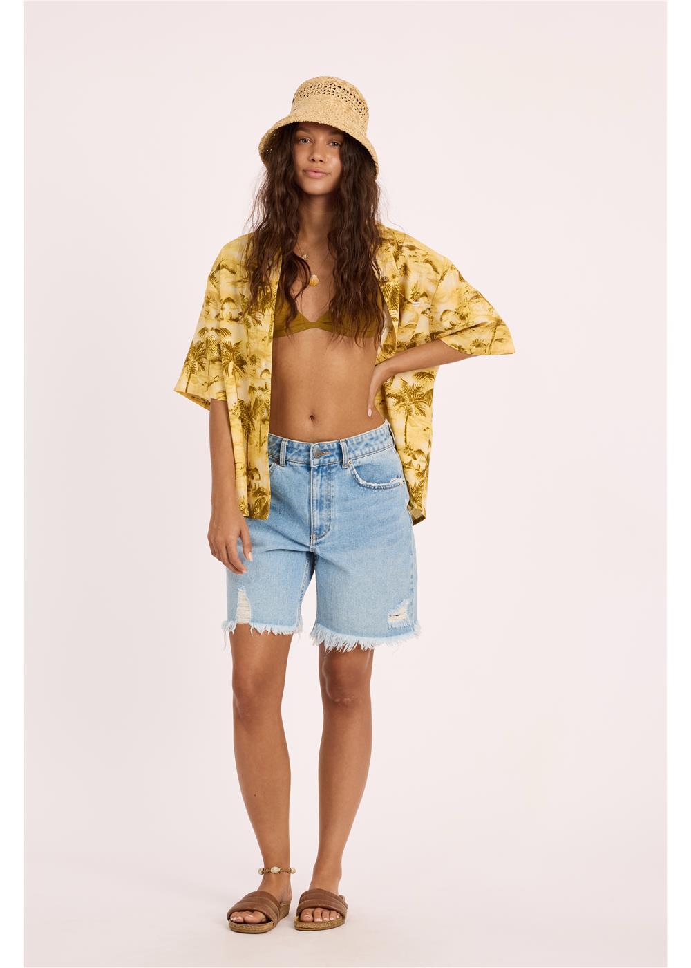 Sisstr Distant Shores Woven Top