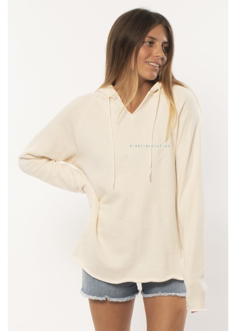 Sisstr Swirl Ls Fleece Hoodie