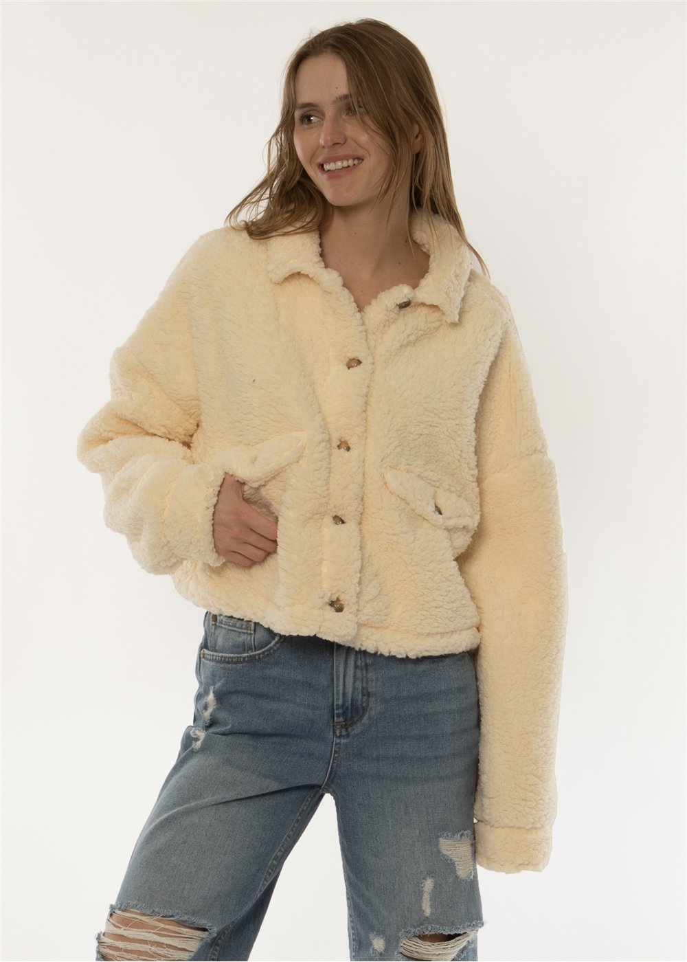 Sisstr Bungalow Sherpa Jacket