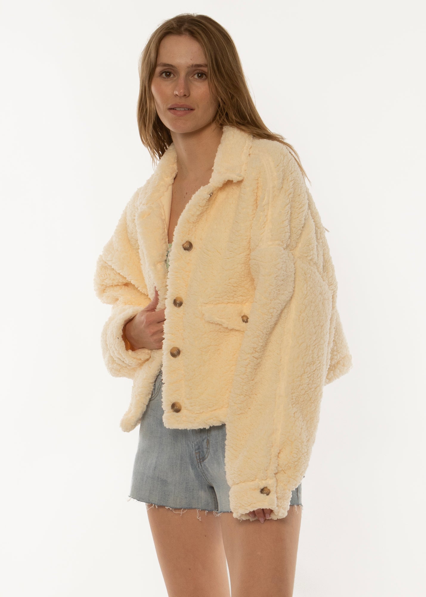 Sisstr Bungalow Sherpa Jacket