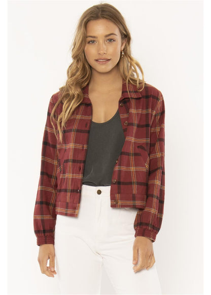Sisstrevolution Plaid Lovin Jacket