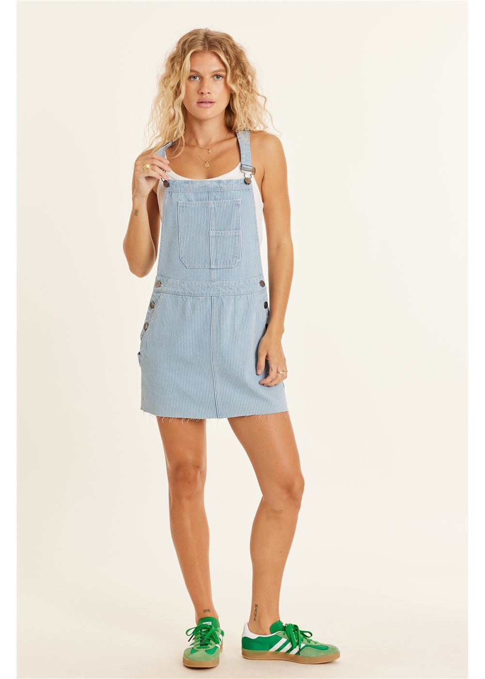 Sisstr Ocean Haze Pinifore Dress