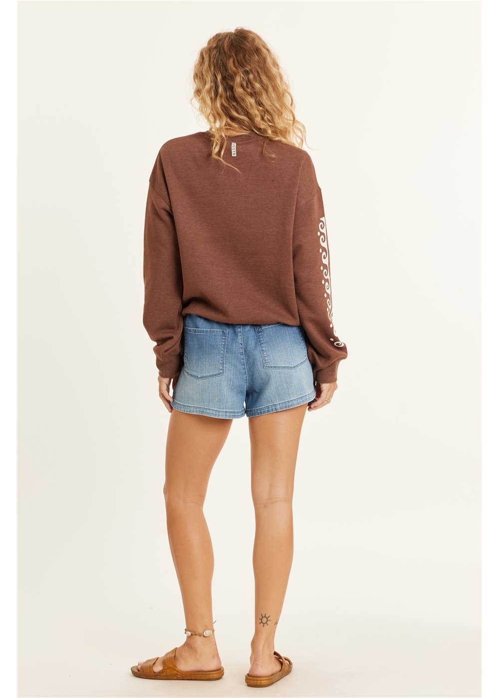 Sisstr Lucia Long Sleeve Fleece Crew