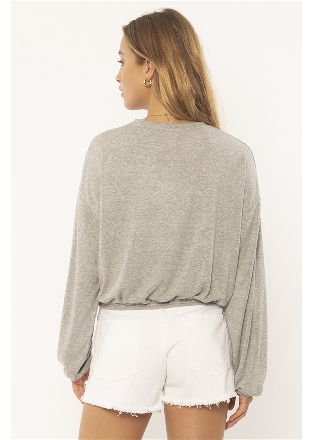 Sisstrevolution Surf check knit top