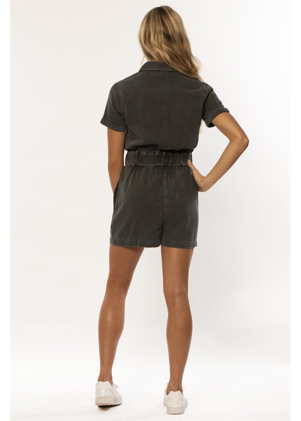 Sisstr Road Short Sleeve Romper