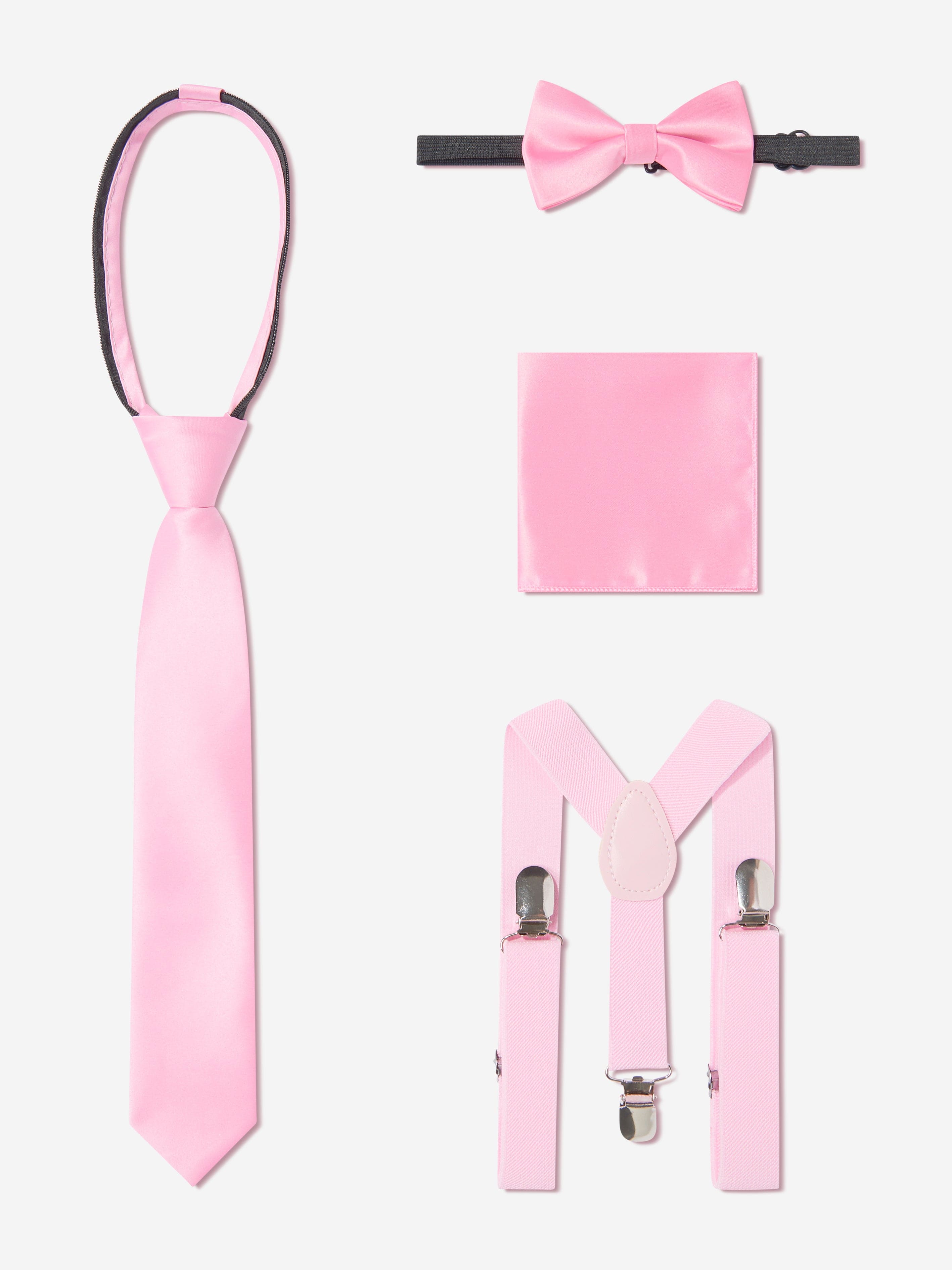 SUITLAB London Boys 7 Piece Suit Set in Pink