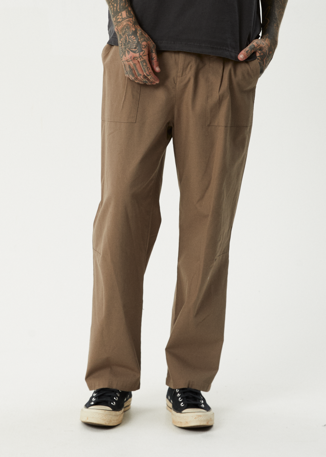 AFENDS Glider Pleated Pant