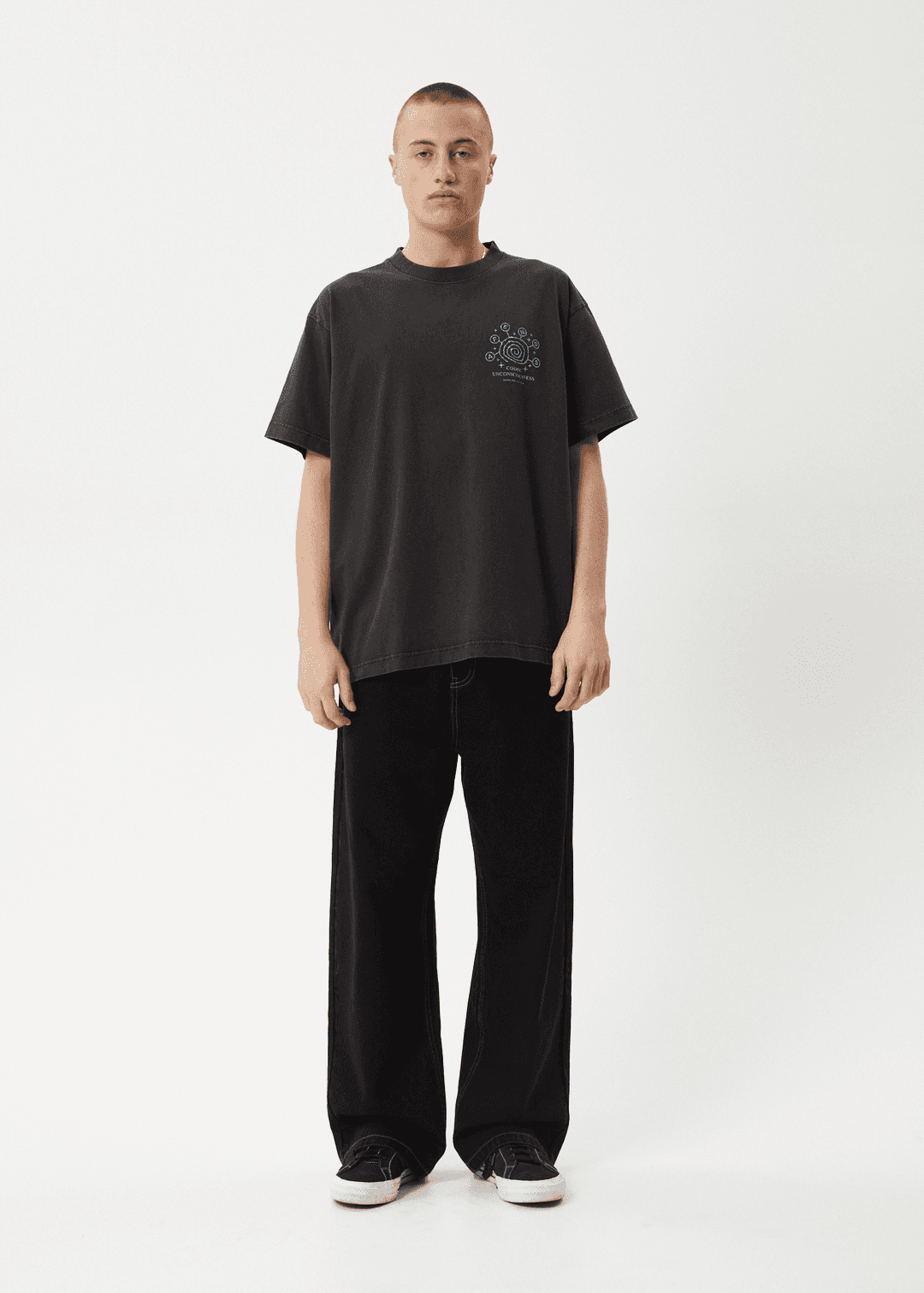 AFENDS Cosmic Con Heavyweight Boxy Tee