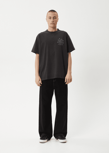 AFENDS Cosmic Con Heavyweight Boxy Tee