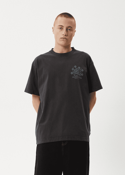 AFENDS Cosmic Con Heavyweight Boxy Tee