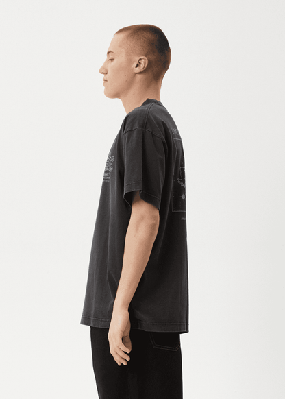 AFENDS Cosmic Con Heavyweight Boxy Tee