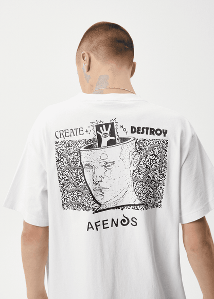 AFENDS Mind Over Heavyweight Boxy Tee