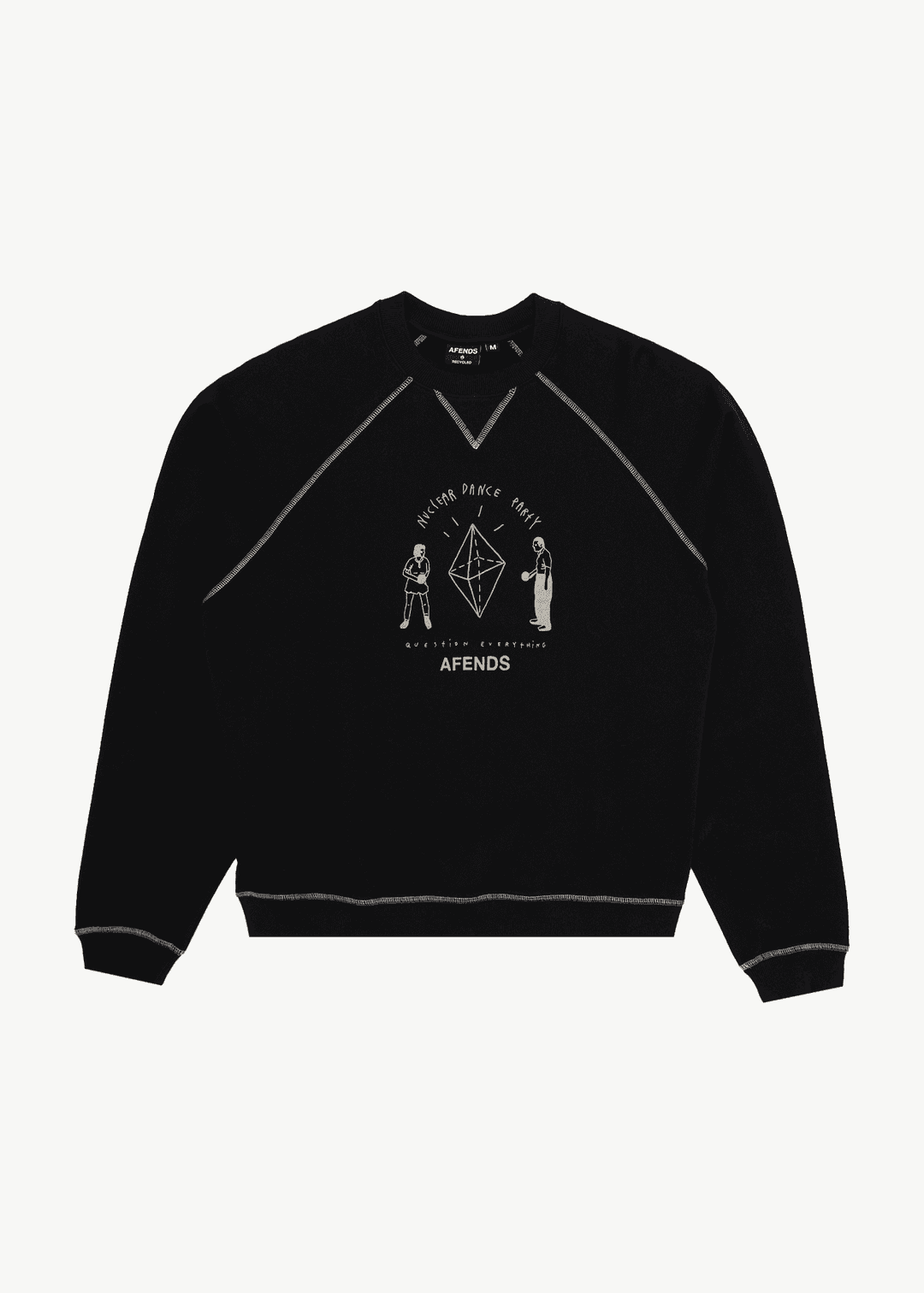 AFENDS Dance Party Crew Neck Jumper