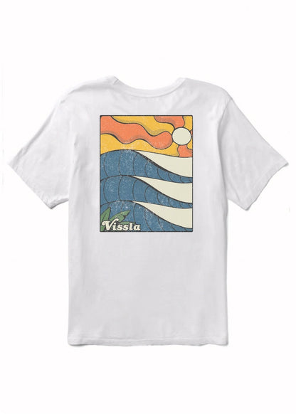 Vissla Caught Inside Premium Organic Pkt Tee