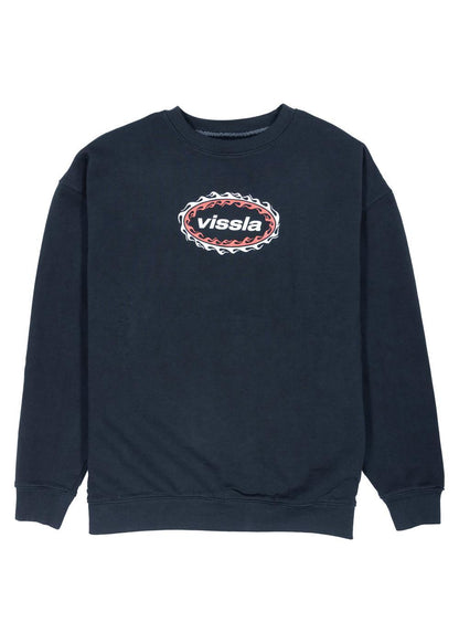 Vissla Red Hot Eco Fleece Neck Crewneck