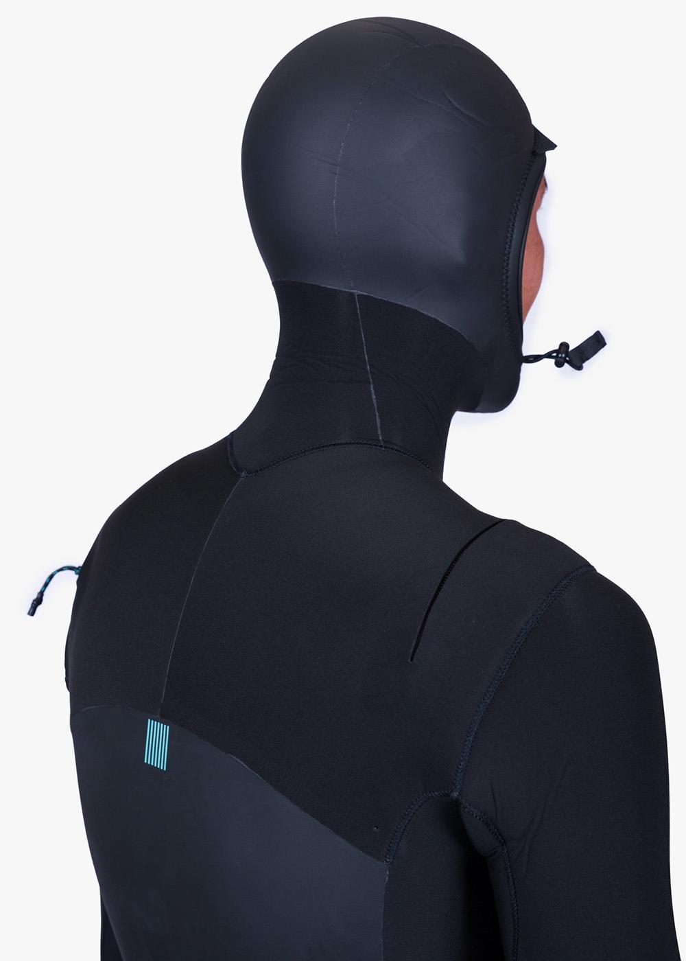 Vissla New Seas 4-3 Hooded U-Zip Wetsuit
