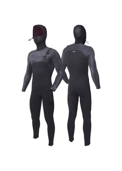 Vissla High Seas II 4-3 full hooded chest zip