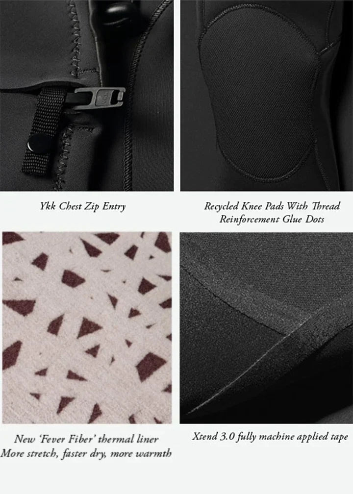 Vissla 7 Seas 5-4 full chest zip
