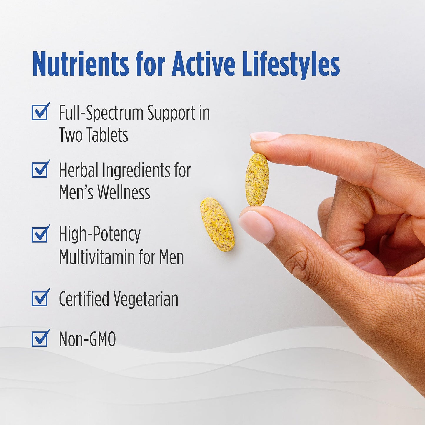 Nordic Naturals Men's Multivitamin Extra Strength – 60 Tablets, Immune & Bone Support, 20 Nutrients