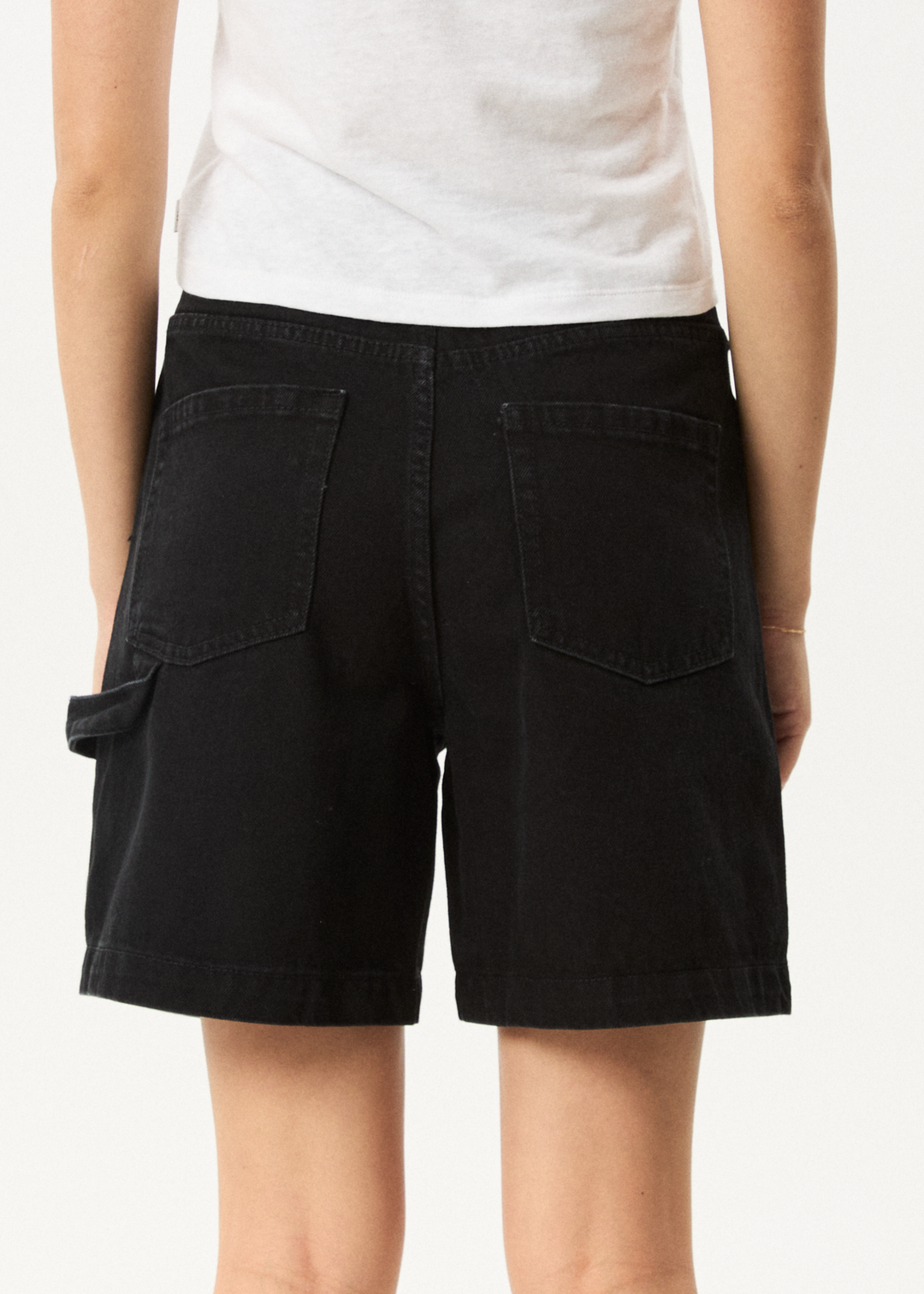 Afends Emilie- Denim Workwear Short