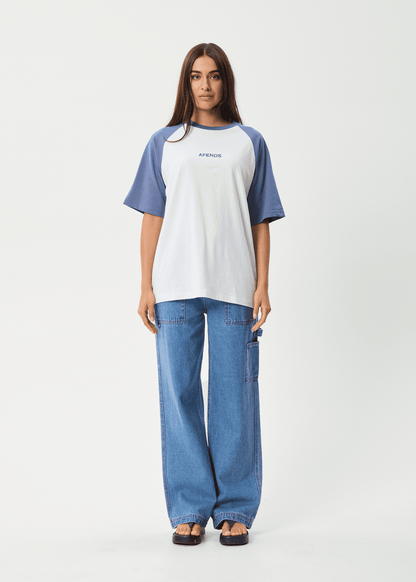 AFENDS Ryan Oversized Raglan Tee