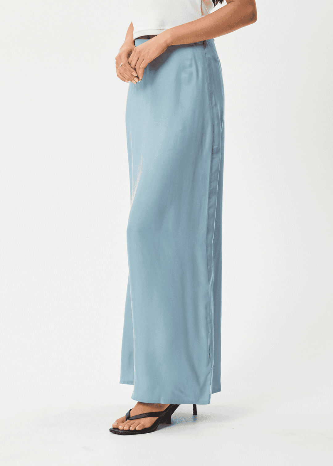 AFENDS Grace Cupro Maxi Skirt