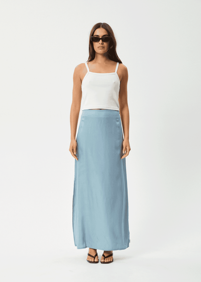 AFENDS Grace Cupro Maxi Skirt
