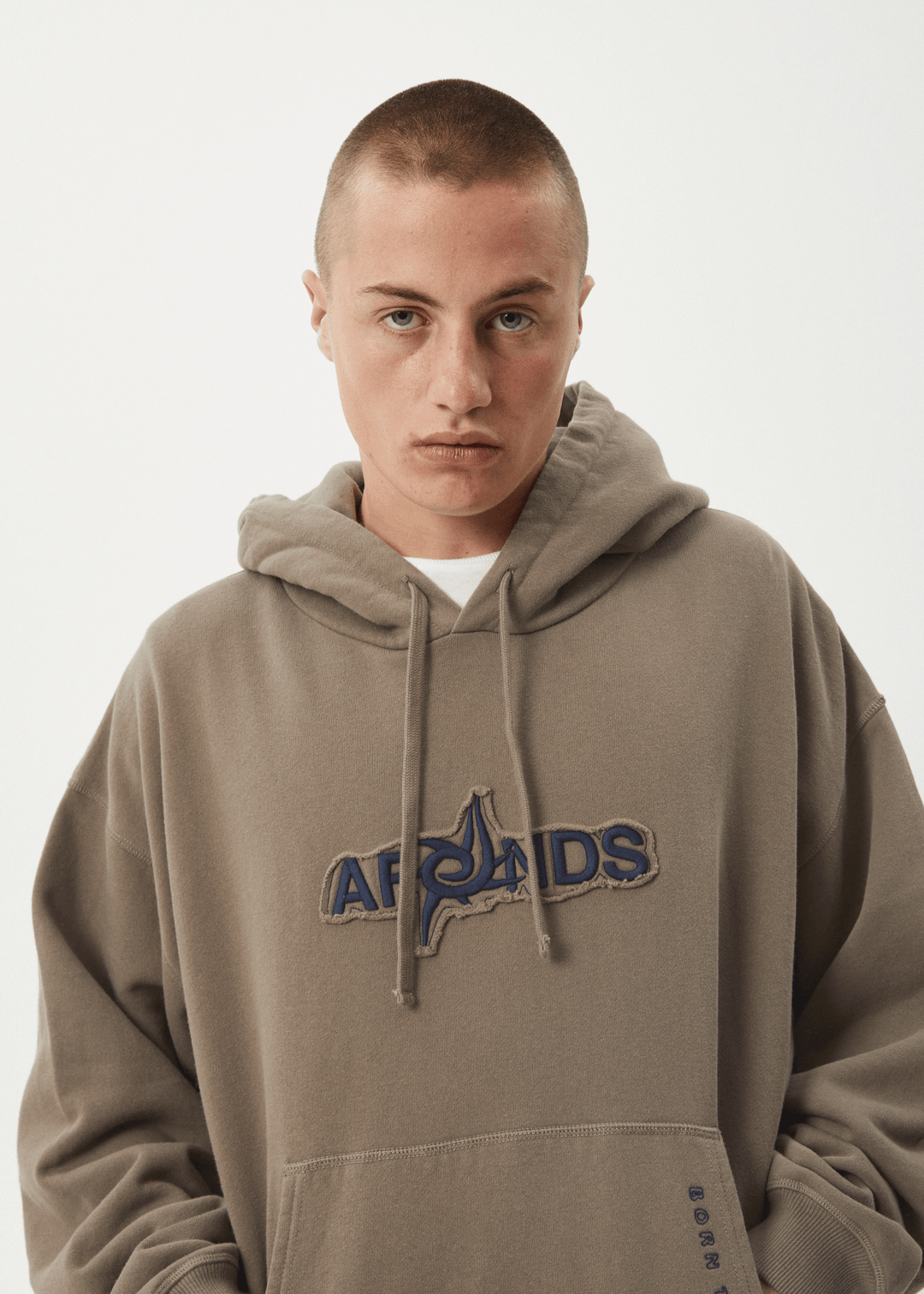 Afends Antic- Boxy Hoodie
