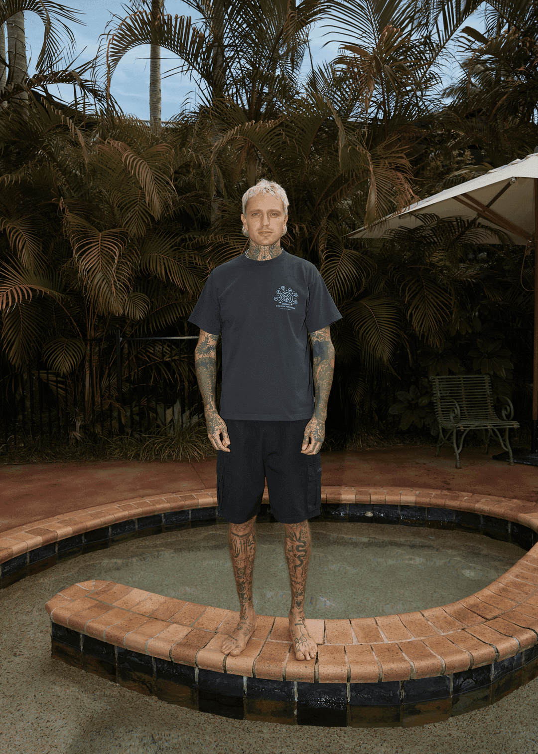 AFENDS Cosmic Con Heavyweight Boxy Tee