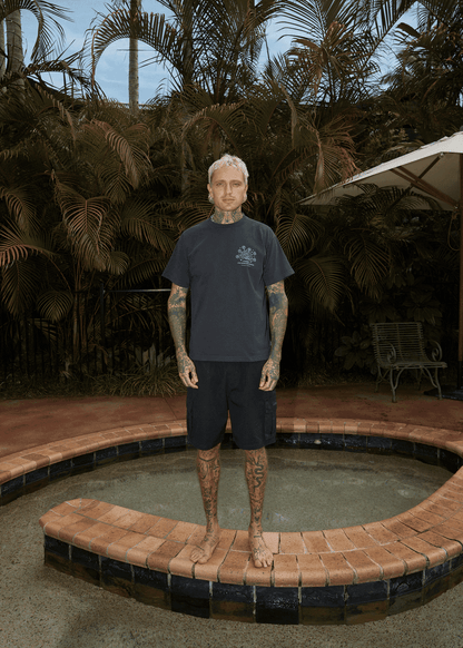 AFENDS Cosmic Con Heavyweight Boxy Tee