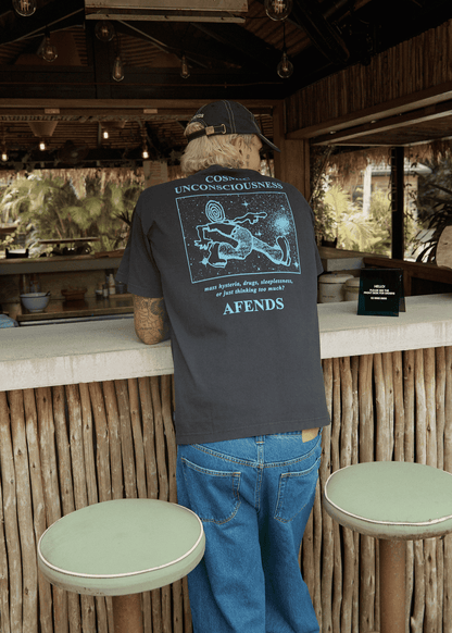 AFENDS Cosmic Con Heavyweight Boxy Tee