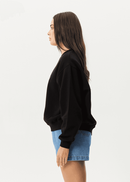 AFENDS Pixie Recyled Crew Neck Jumper