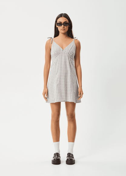 AFENDS Drew Seersucker Mini Dress