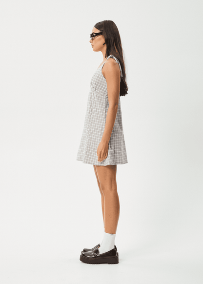 AFENDS Drew Seersucker Mini Dress