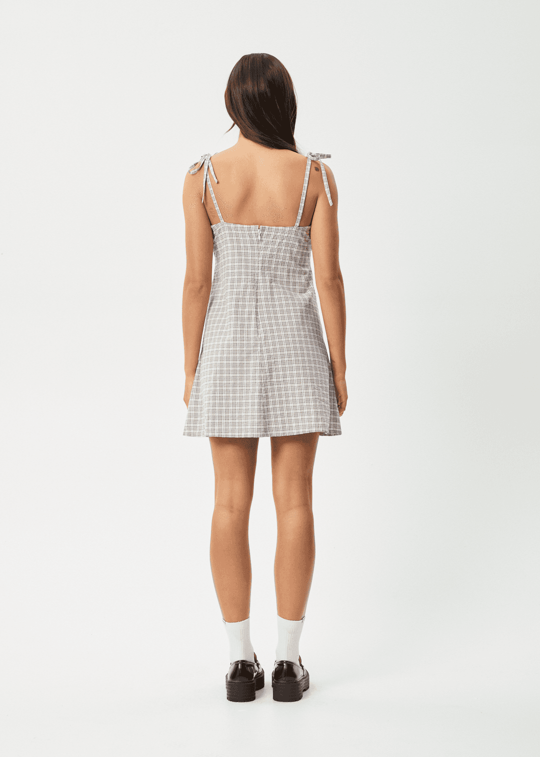 AFENDS Drew Seersucker Mini Dress