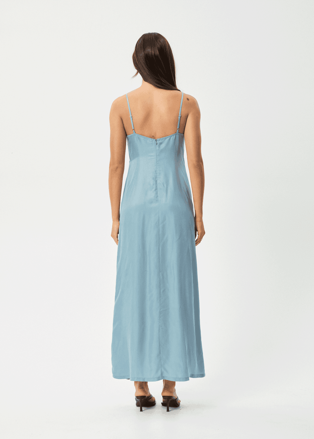 AFENDS Delia Cupro Maxi Dress