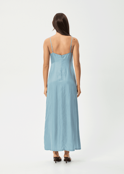 AFENDS Delia Cupro Maxi Dress