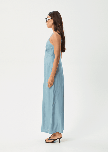 AFENDS Delia Cupro Maxi Dress