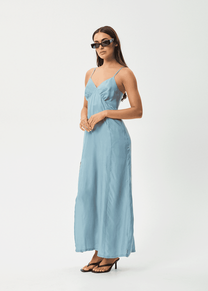 AFENDS Delia Cupro Maxi Dress