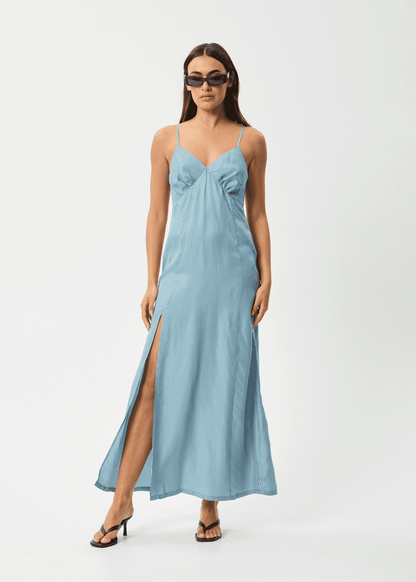 AFENDS Delia Cupro Maxi Dress