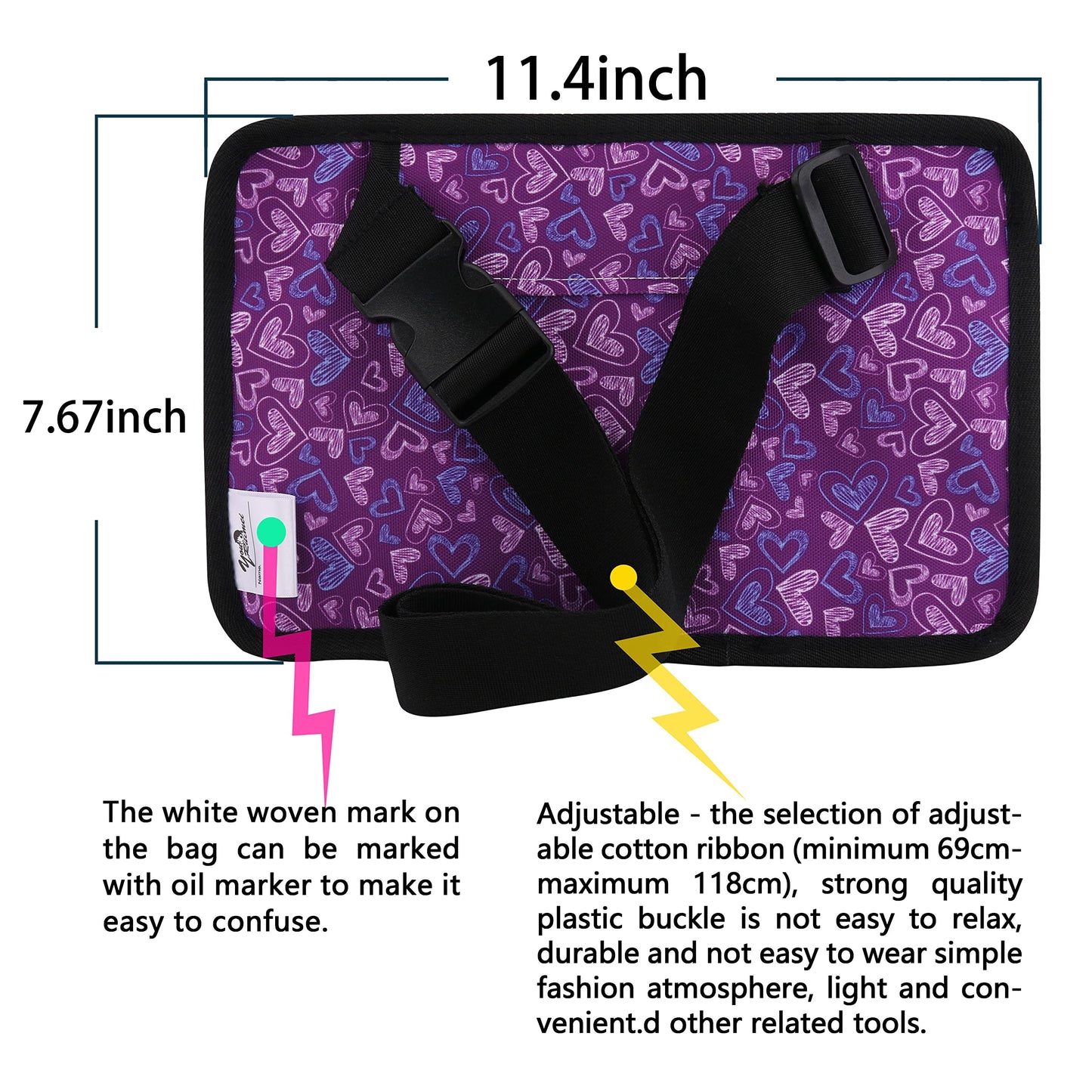 YOURUIMEI Massage Bottle Bag – Massage Oil Bag & Therapist Holster