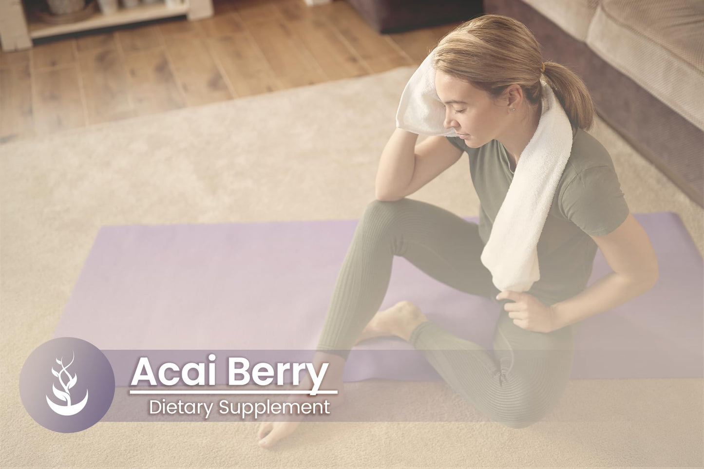 Acai Berry Capsules 100 (Pack of 2) – Pure Original Ingredients, No Magnesium or Rice Fillers, Lab Verified